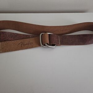 Fender Rustic Brown Leather Belt